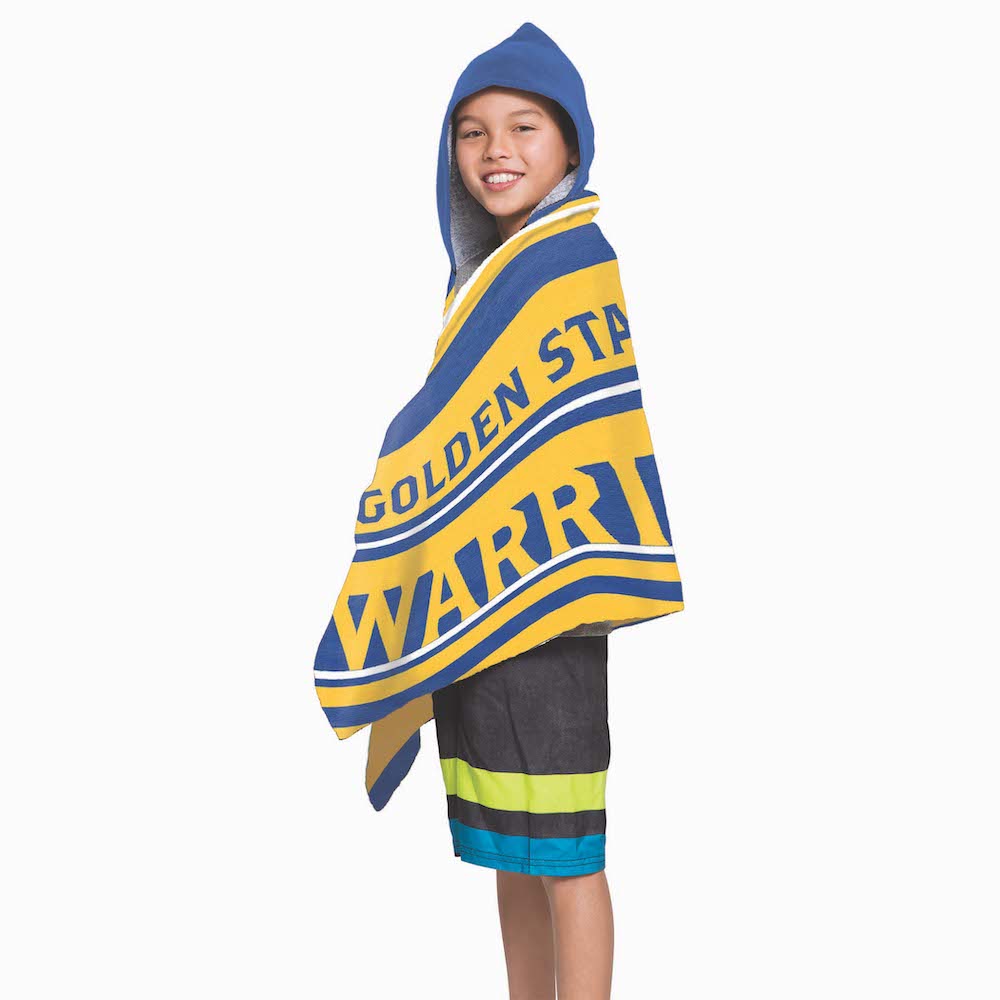 Golden State Warriors Youth Hooded Beach Towel