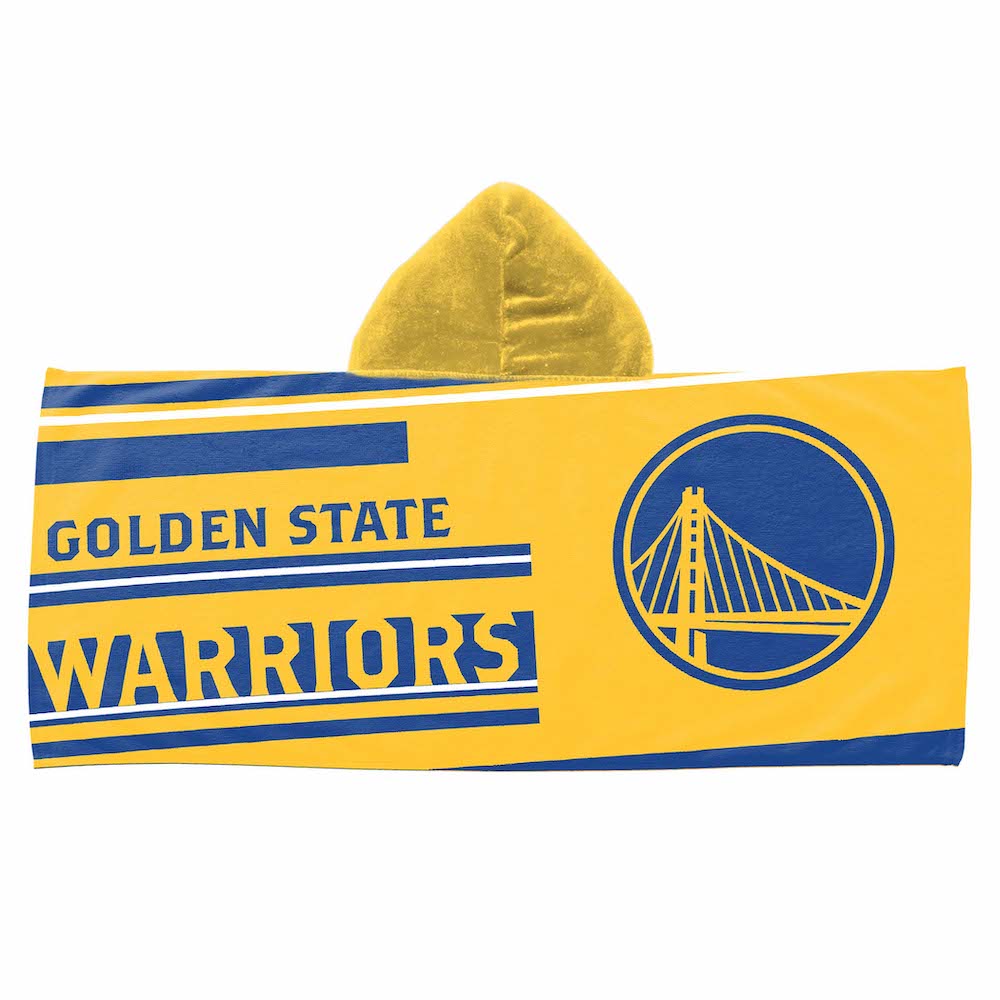 Golden State Warriors Youth Hooded Beach Towel