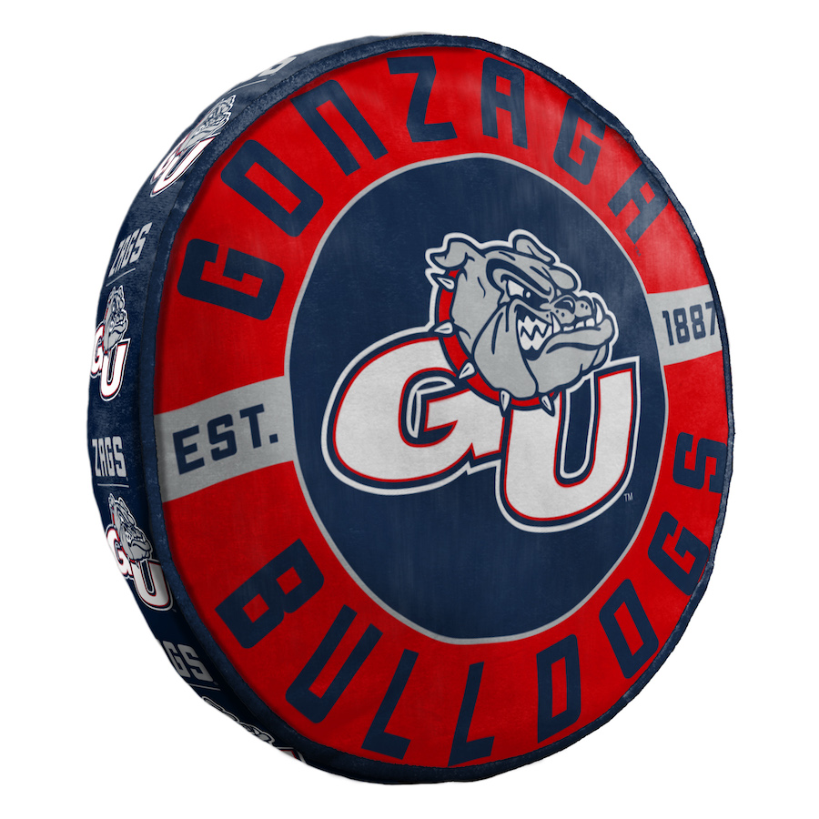 Gonzaga Bulldogs Travel Cloud Pillow - 15 inch