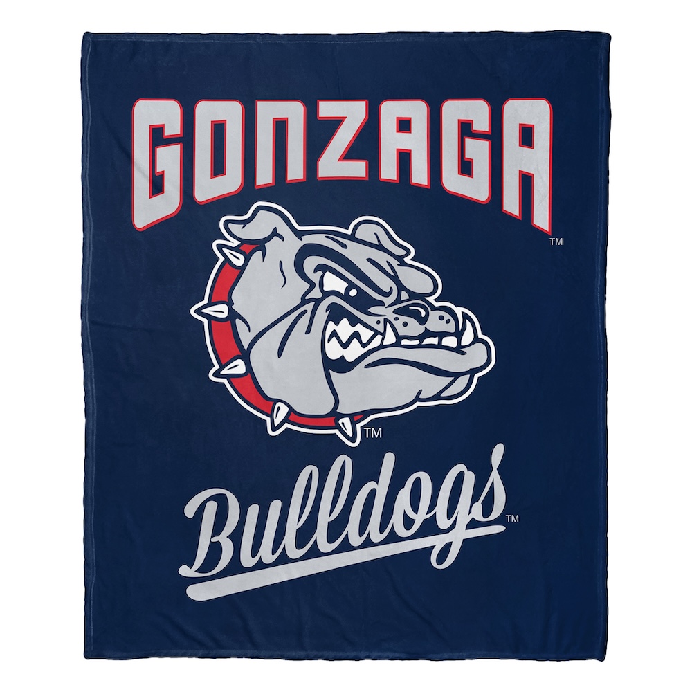 Gonzaga Bulldogs ALUMNI Silk Touch Throw Blanket 50 x 60 inch