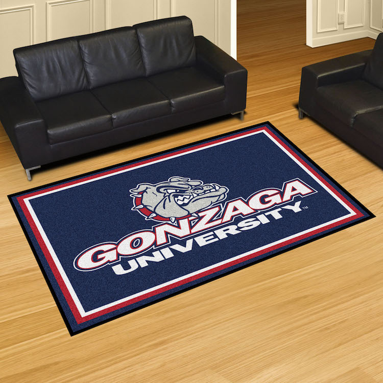 Gonzaga Bulldogs 5x8 Area Rug