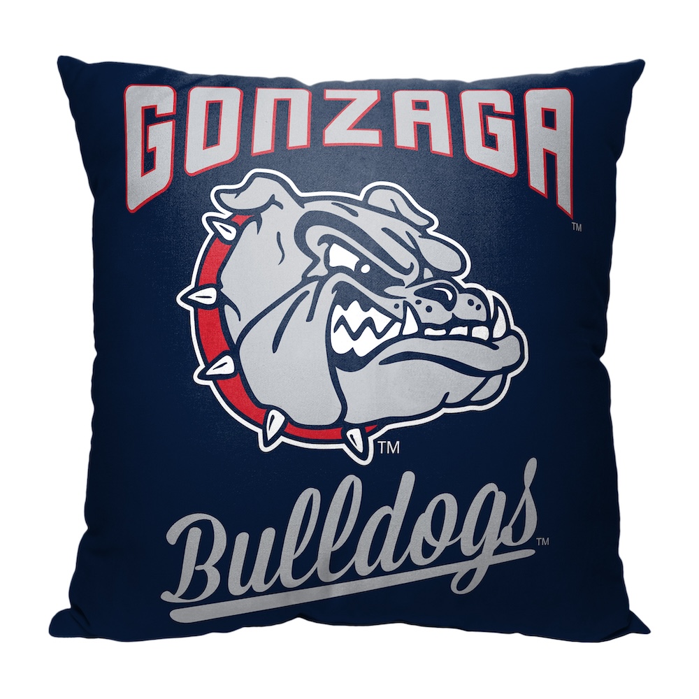 Gonzaga Bulldogs ALUMNI Decorative Throw Pillow 18 x 18 inch