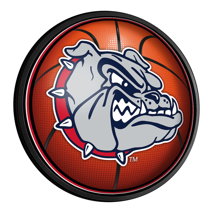 Gonzaga Bulldogs Slimline LED Wall Sign ~ BASKETBALL