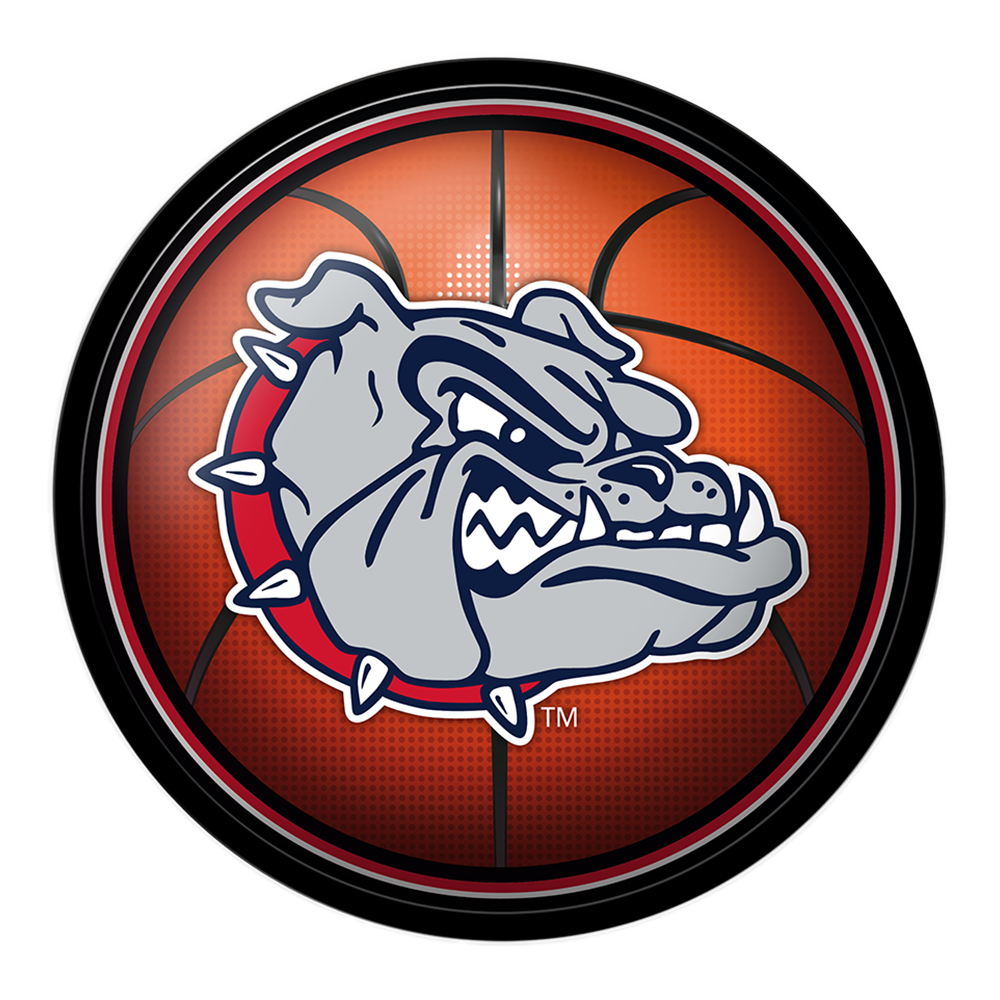 Gonzaga Bulldogs Modern Disc BASKETBALL Wall Sign