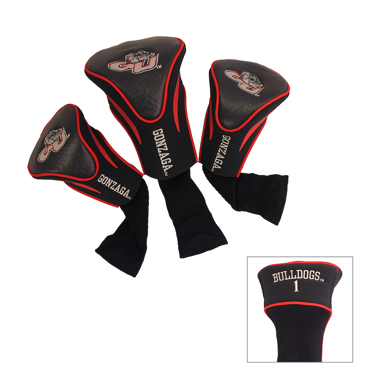 Gonzaga Bulldogs 3 Pack Contour Headcovers