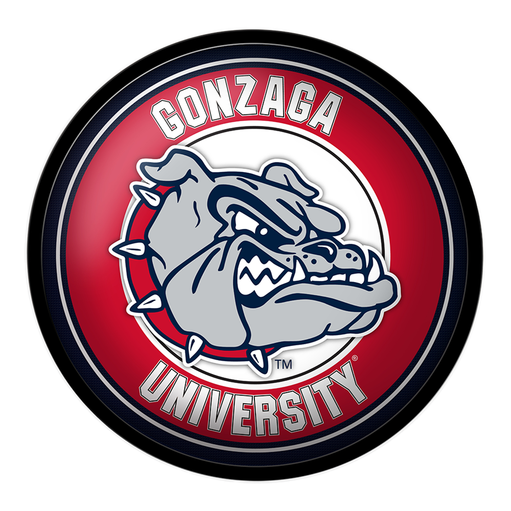 Gonzaga Bulldogs Modern Disc Wall Sign