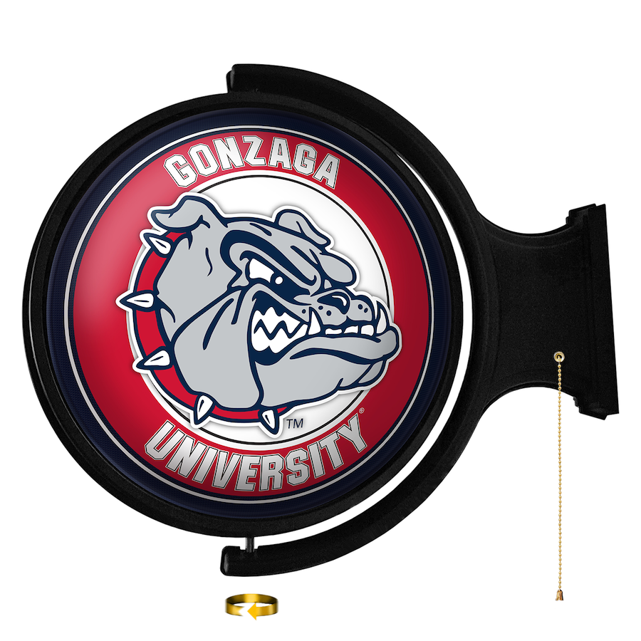 Gonzaga Bulldogs LED Rotating Wall Sign