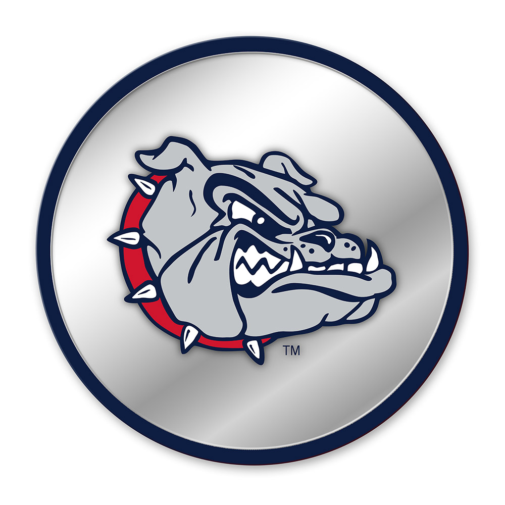 Gonzaga Bulldogs SPIKE Modern Disc Mirrored Wall Sign