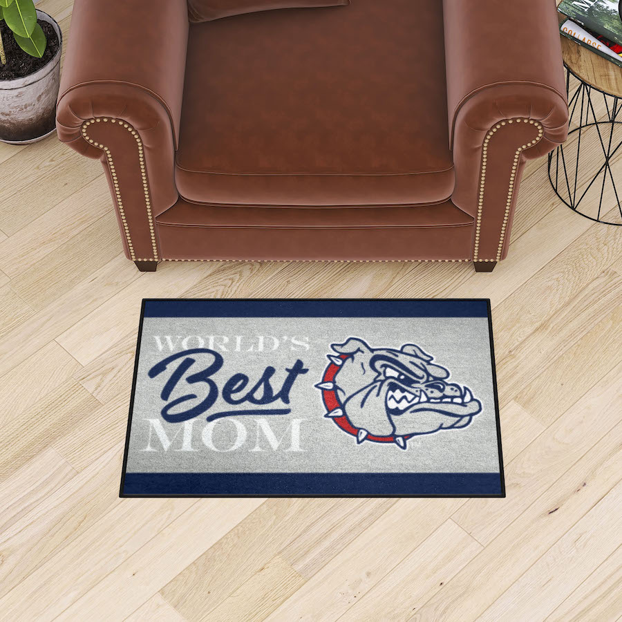 Gonzaga Bulldogs 20 x 30 WORLDS BEST MOM Floor Mat