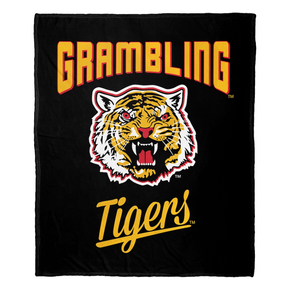 Grambling State Tigers ALUMNI Silk Touch Throw Blanket 50 x 60 inch