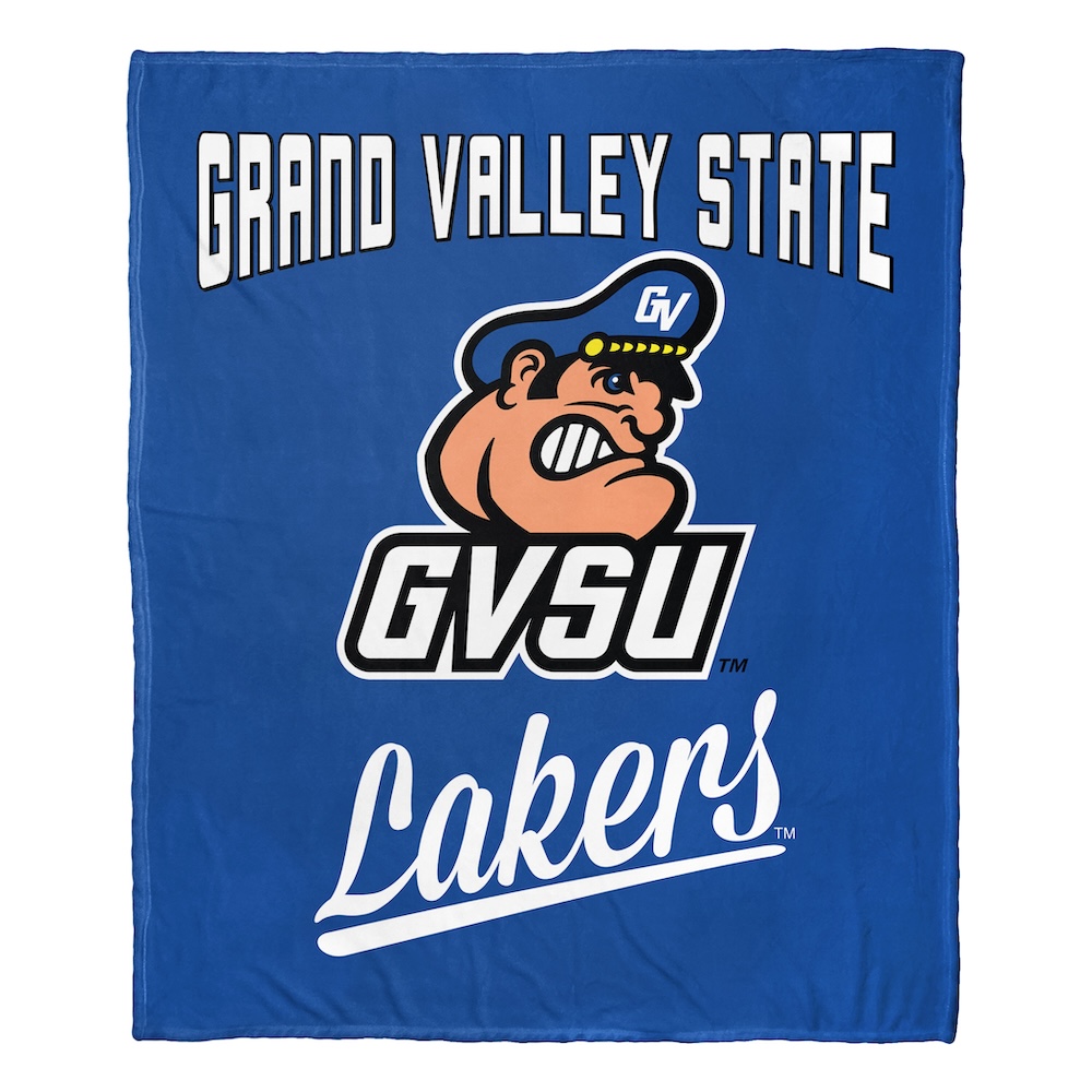 Grand Valley State Lakers ALUMNI Silk Touch Throw Blanket 50 x 60 inch