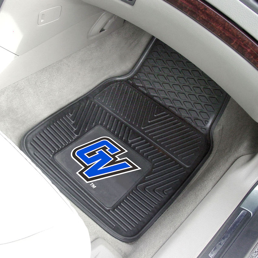 Grand Valley State Lakers Car Floor Mats 18 x 27 Heavy Duty Vinyl Pair