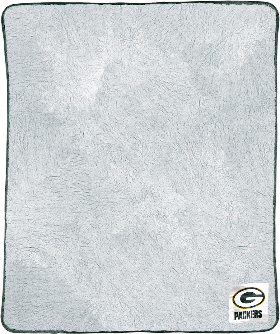 Green Bay Packers 2 Tone SHERPA Throw Blanket - Buy at KHC Sports