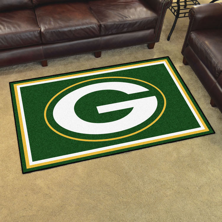 Green Bay Packers 4x6 Area Rug