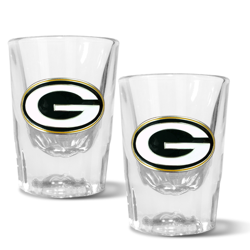 Green Bay Packers 2pc Prism Shot Set