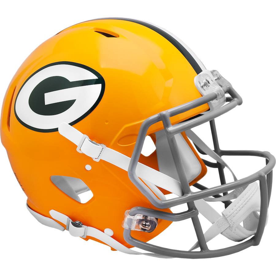 Green Bay Packers Authentic Speed THROWBACK Football Helmet 1961-1979