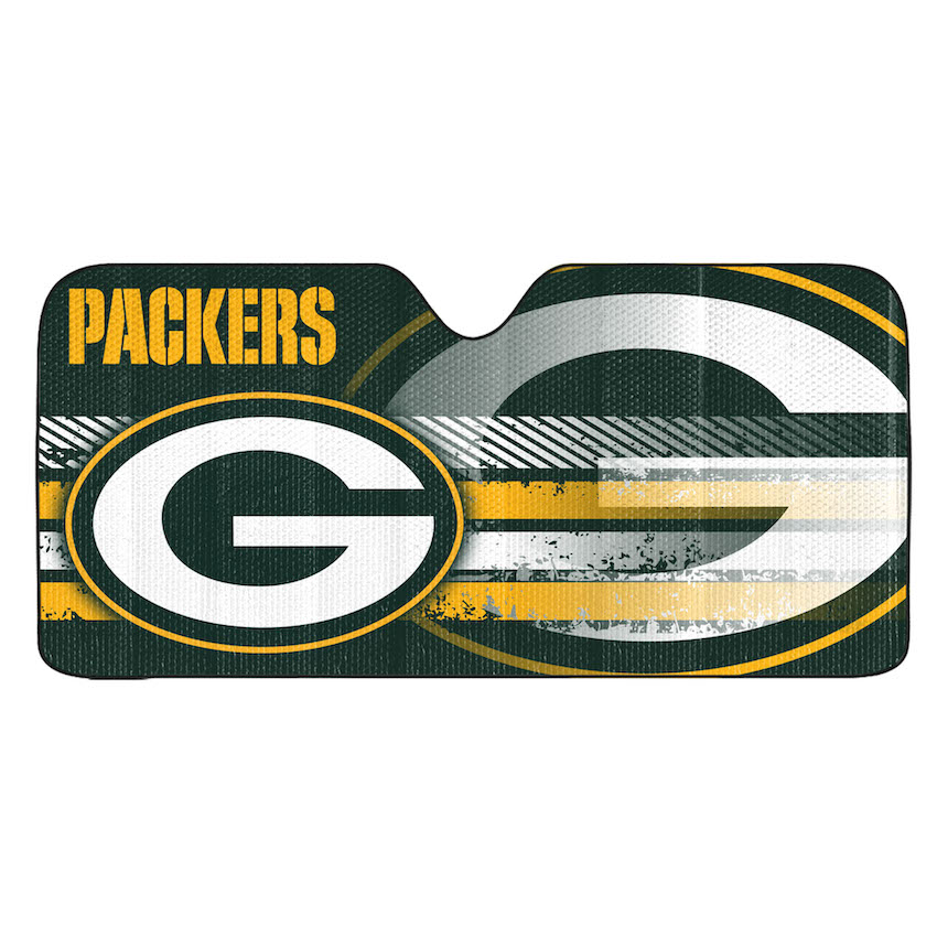 Green Bay Packers AutoShade Folding Windshield Cover