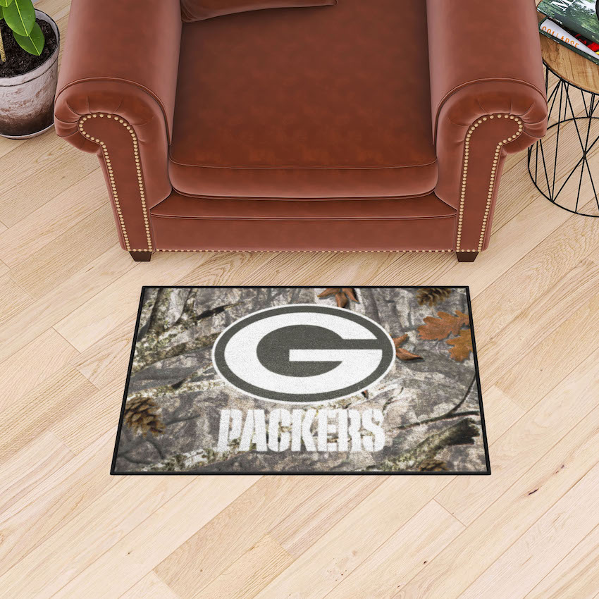 Green Bay Packers CAMO 20 x 30 Starter Floor Mat