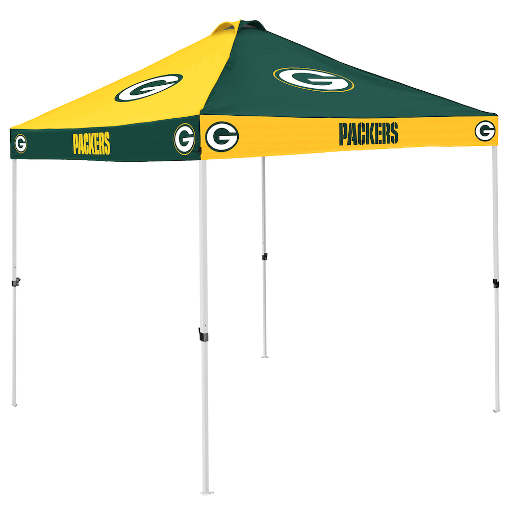 Green Bay Packers Checkerboard Tailgate Canopy