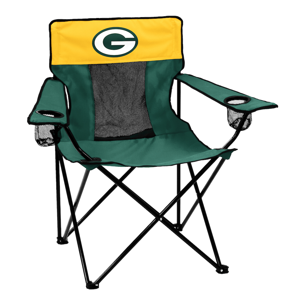 Green Bay Packers ELITE logo folding camp style chair