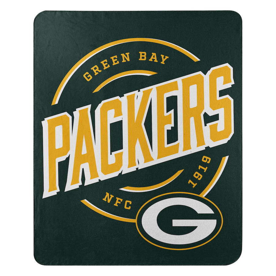 Green Bay Packers Fleece Throw Blanket 50 x 60