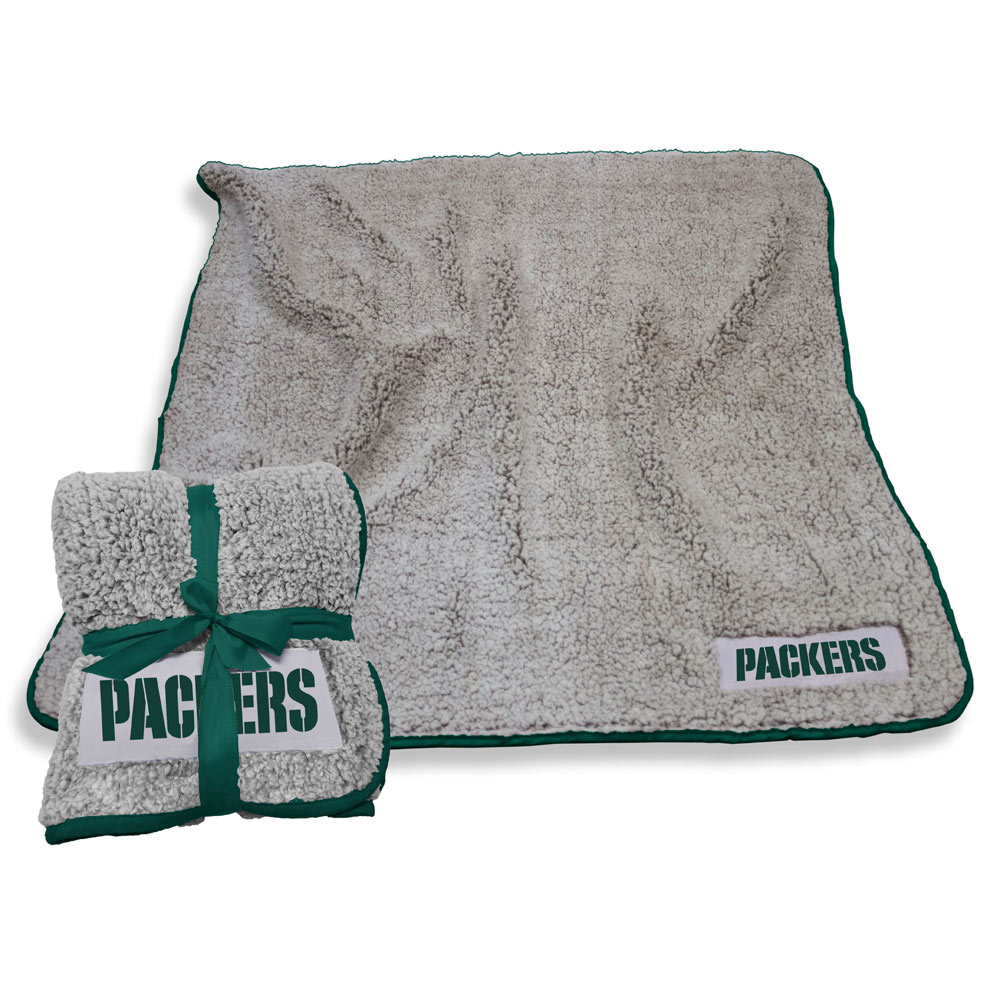 Green Bay Packers Frosty Throw Blanket