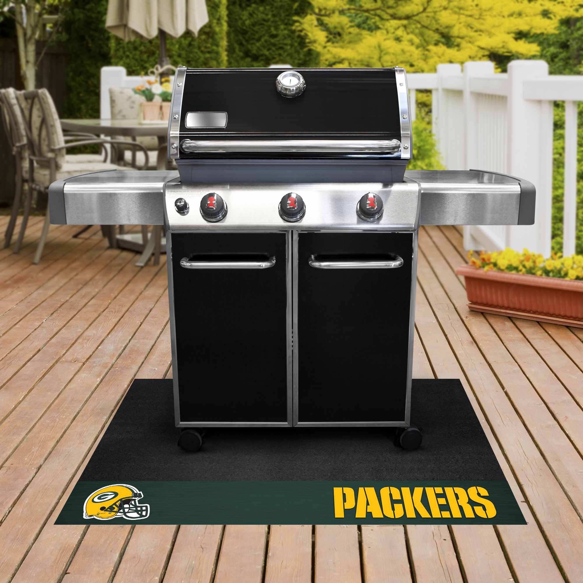 Green Bay Packers NFL Grill Mat