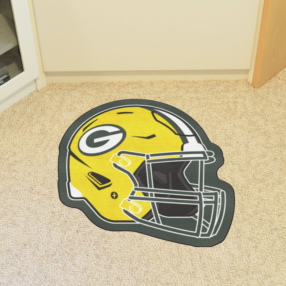 Green Bay Packers NFL HELMET Mascot Mat