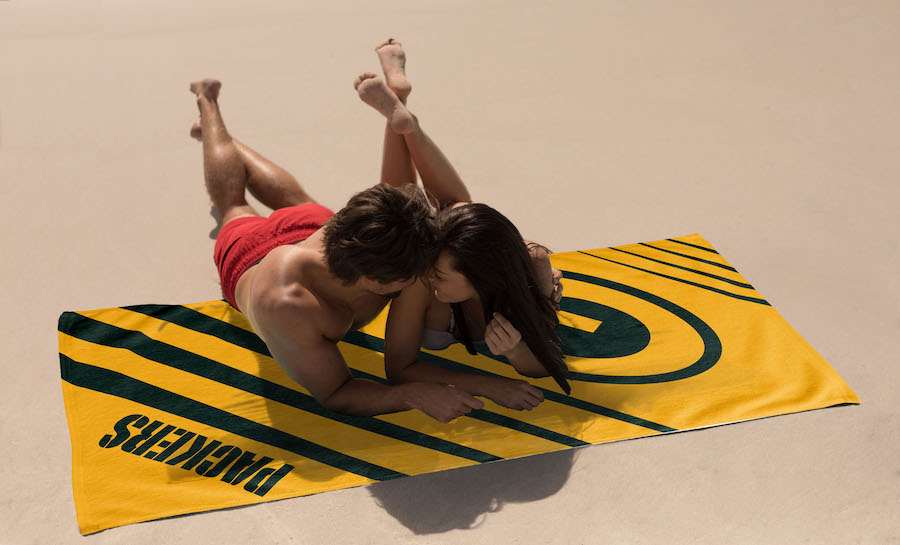 Green Bay Packers Oversized Beach Towel and Mat