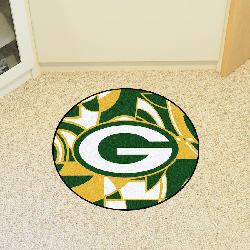 Green Bay Packers Quick Snap Roundel Mat