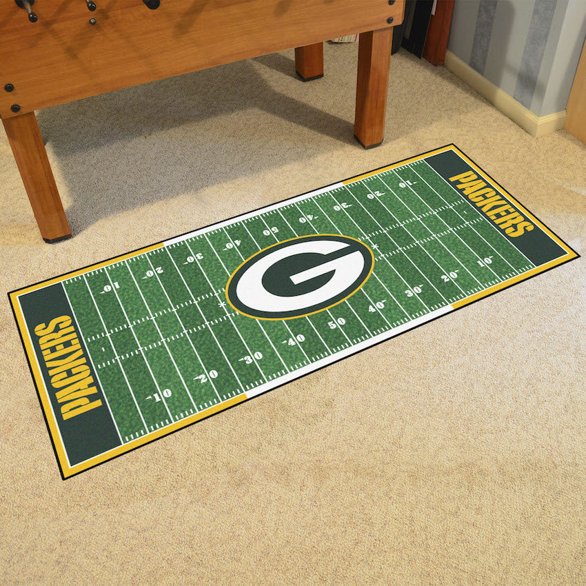 Green Bay Packers 30 x 72 Football Field Carpet Runner