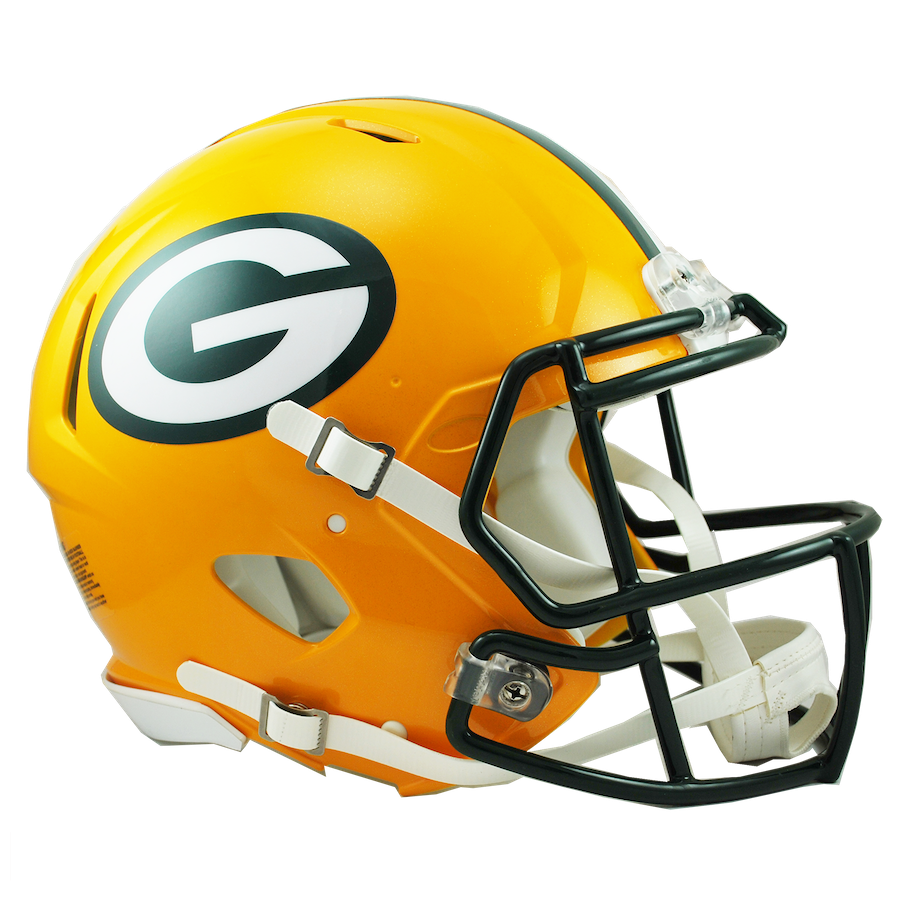 Green Bay Packers SPEED Revolution Authentic Football Helmet