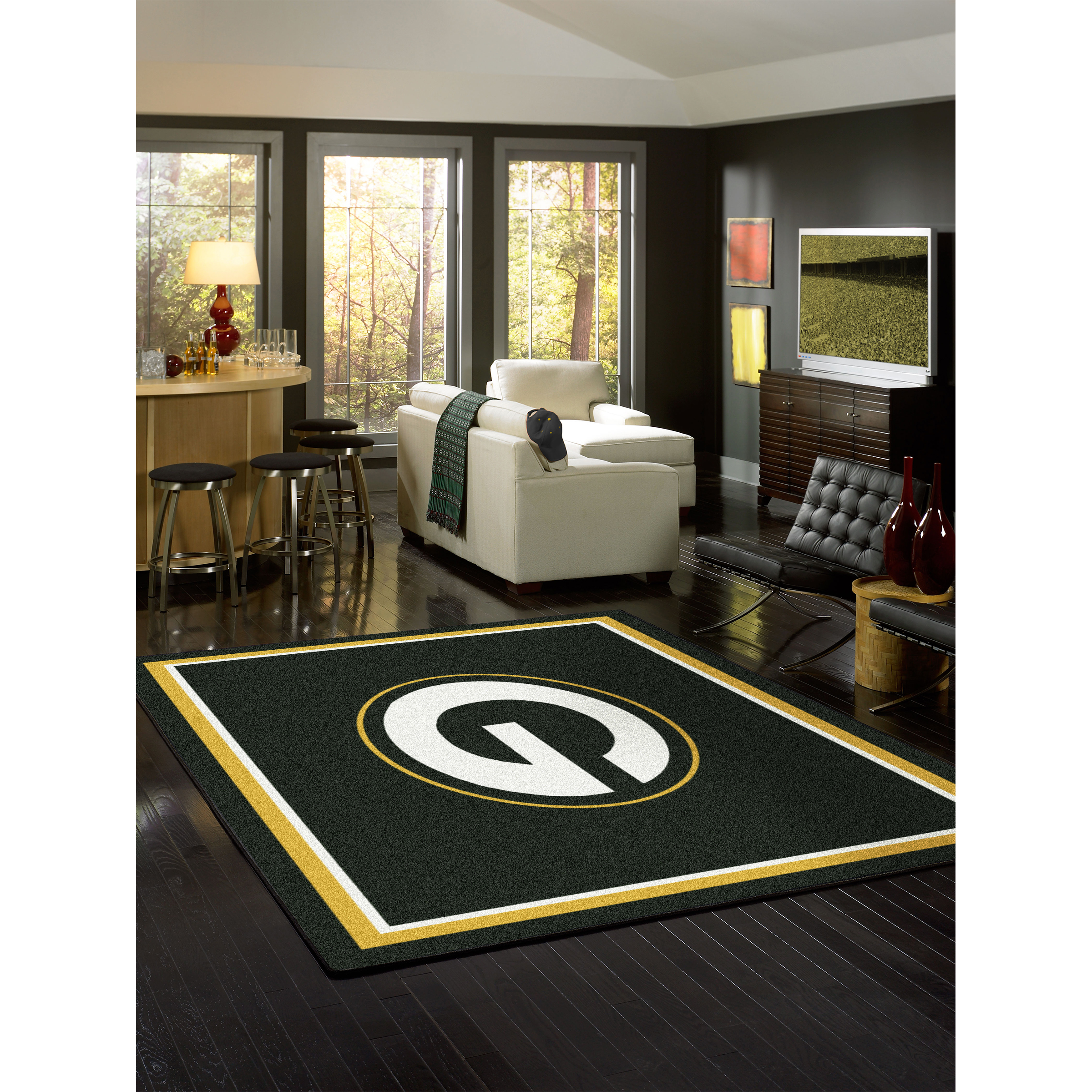 Green Bay Packers 4 X 6 SPIRIT Rug