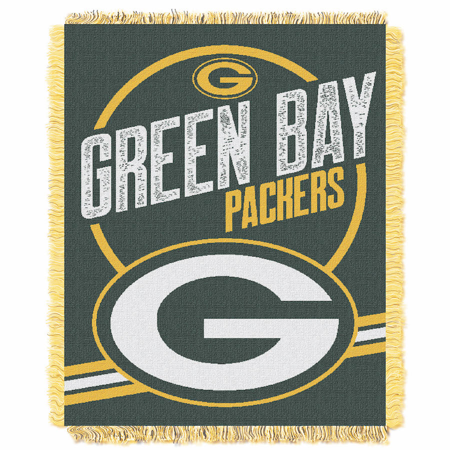 Green Bay Packers Double Play Tapestry Blanket 48 x 60