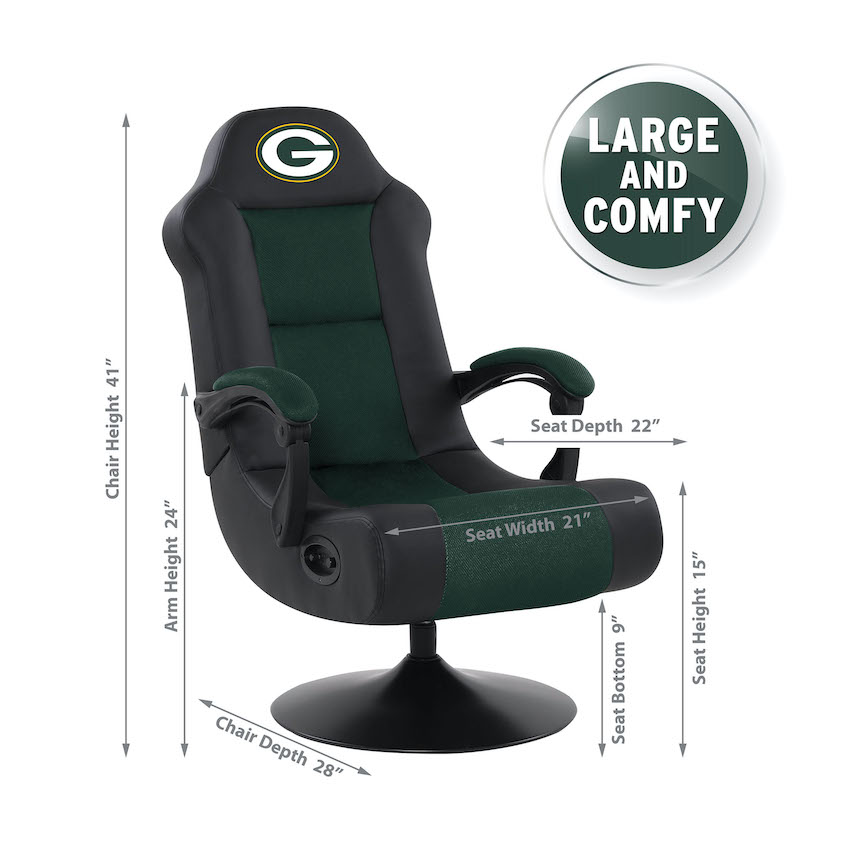 Green Bay Packers ULTRA Video Gaming Chair