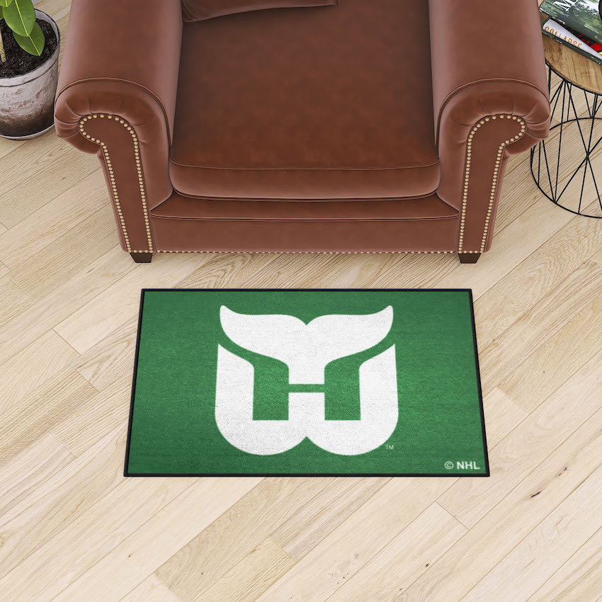 Hartford Whalers Vintage 20 x 30 STARTER Floor Mat - Throwback NAME