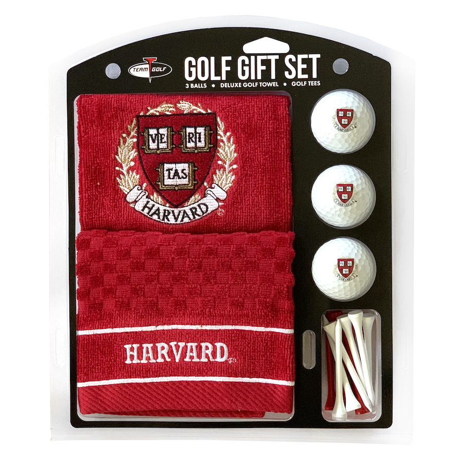 Harvard Crimson Premium Golf Gift Set