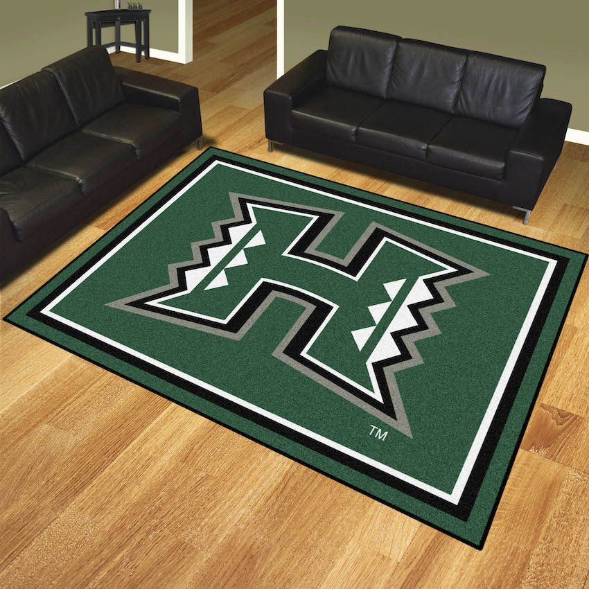 Hawaii Warriors Ultra Plush 8x10 Area Rug