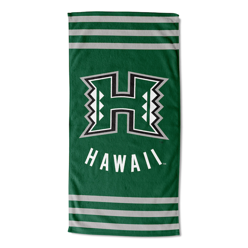 Hawaii Warriors Beach Towel