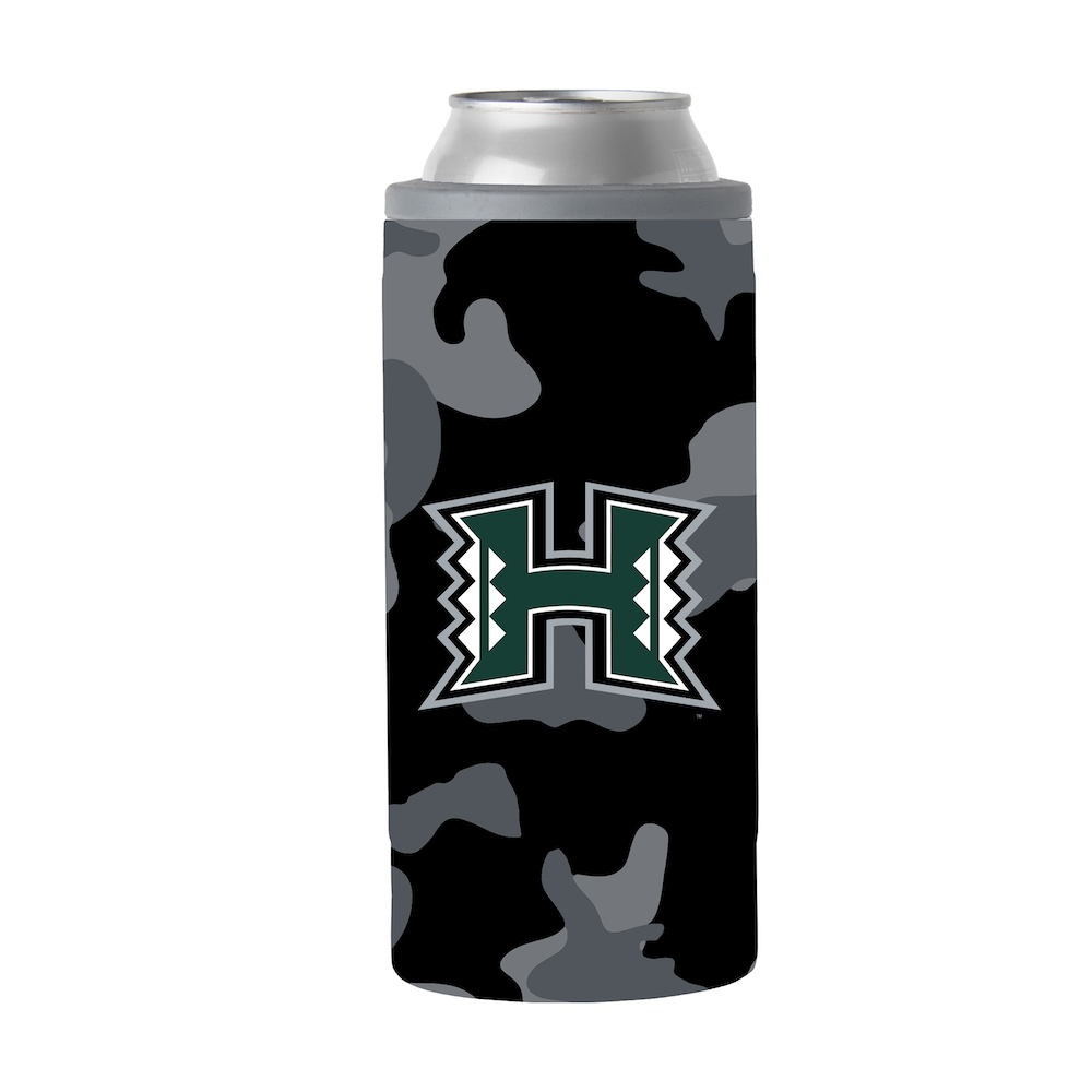 Hawaii Warriors Camo Swagger 12 oz. Slim Can Coolie