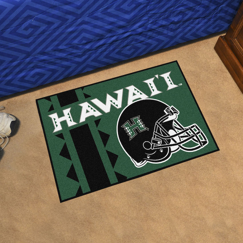 Hawaii Warriors UNIFORM Themed Floor Mat