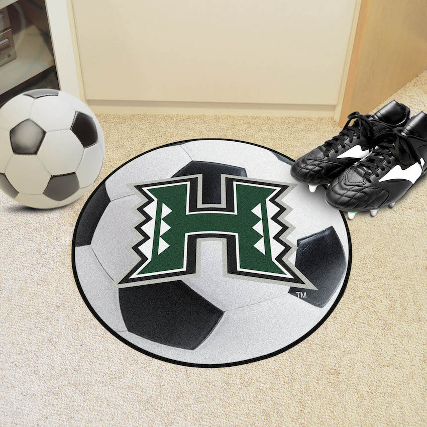 Hawaii Warriors SOCCER BALL Mat