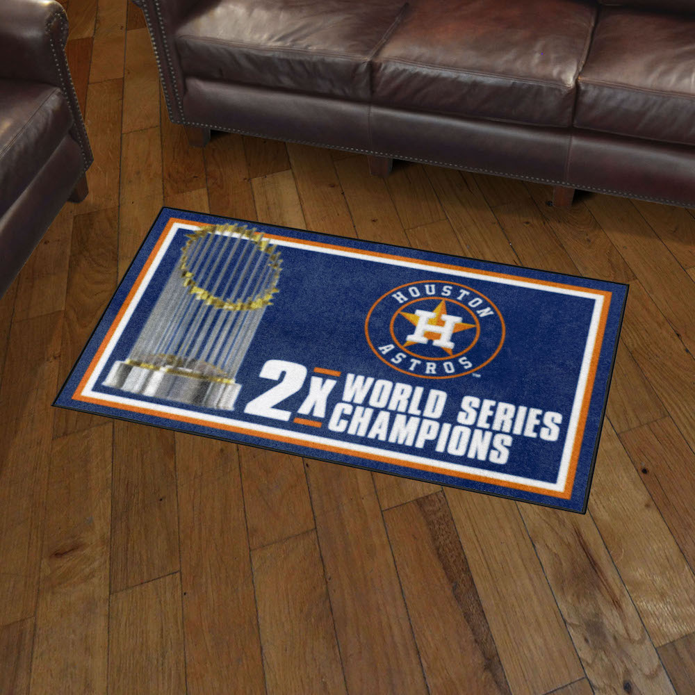 Houston Astros 3 x 5 DYNASTY Area Rug