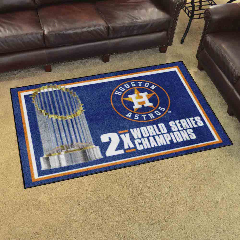 Houston Astros 4 x 6 DYNASTY Area Rug