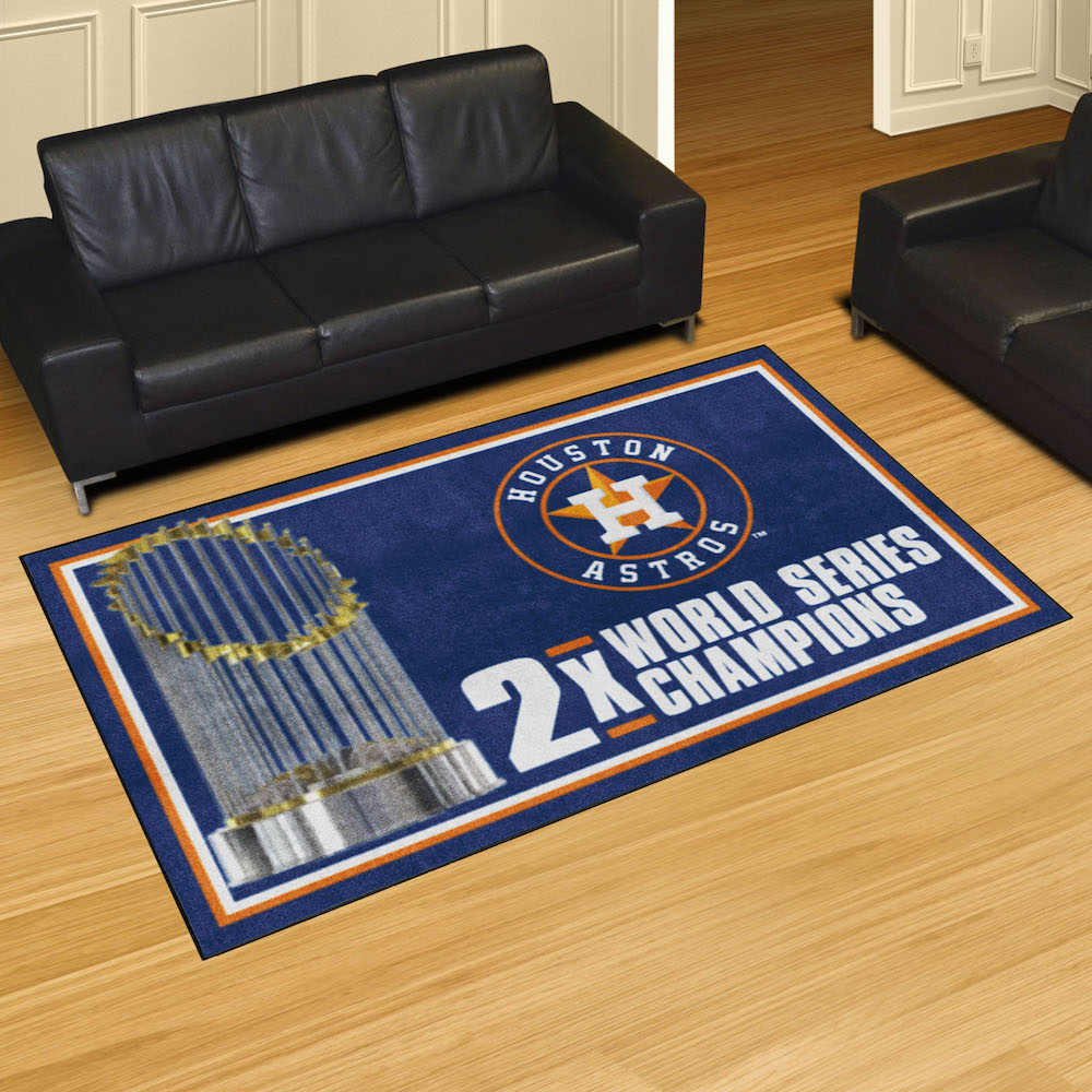 Houston Astros 5 x 8 DYNASTY Area Rug