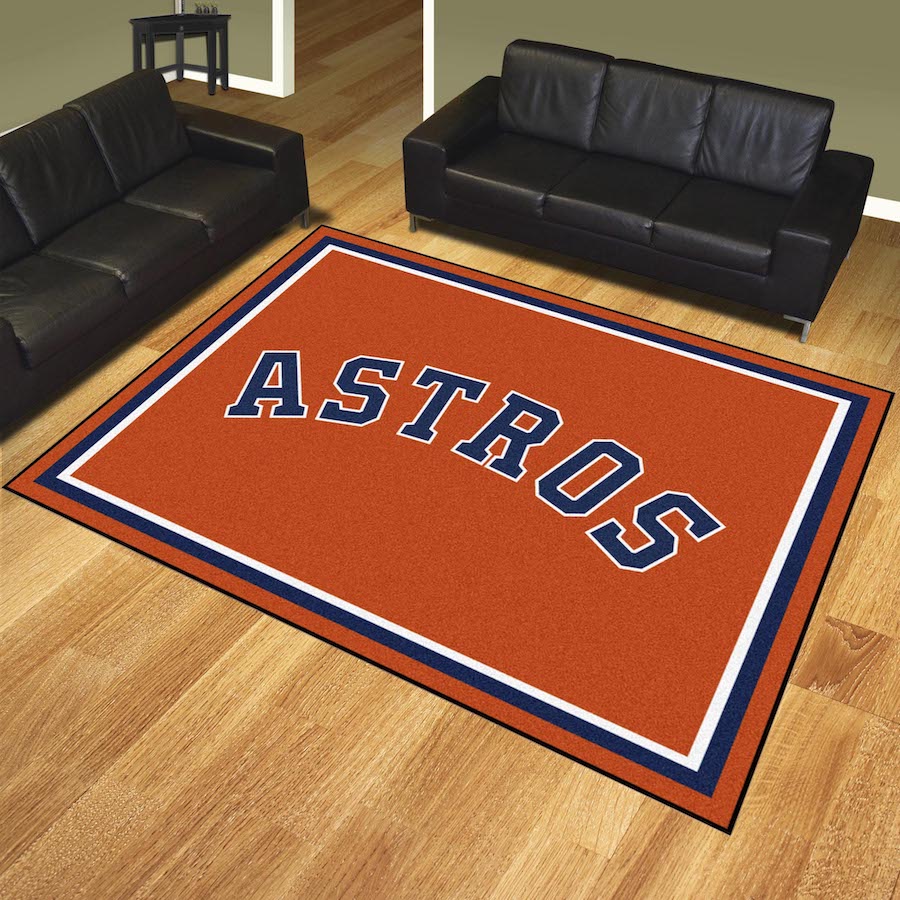 Houston Astros ALT LOGO Ultra Plush 8x10 Area Rug