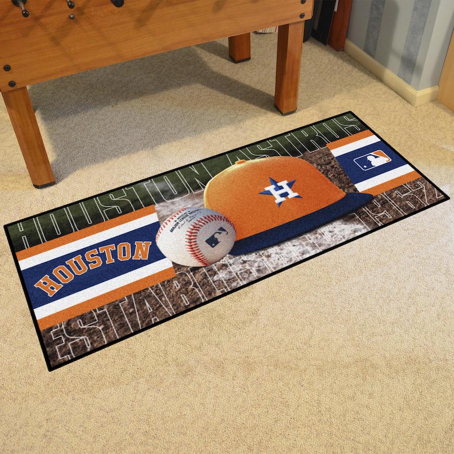 Houston Astros ALT LOGO 30 x 72 Baseball Carpet Runner