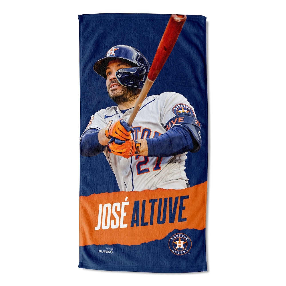 Jose Altuve Beach Towels for Sale - Pixels Merch