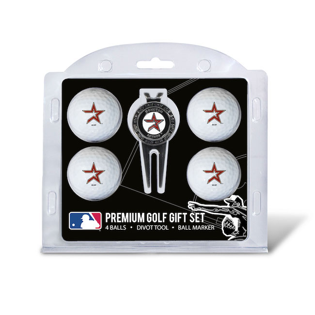Houston Astros Golf Divot Tool with 3 Markers