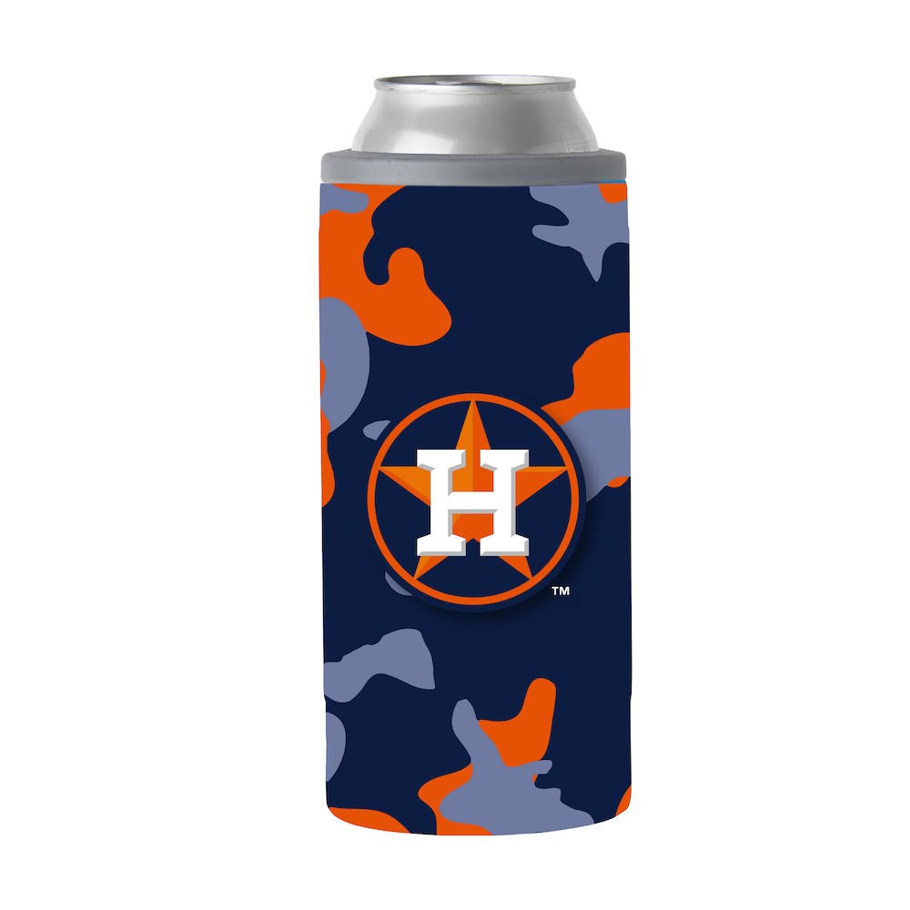 Houston Astros Camo Swagger 12 oz. Slim Can Coolie